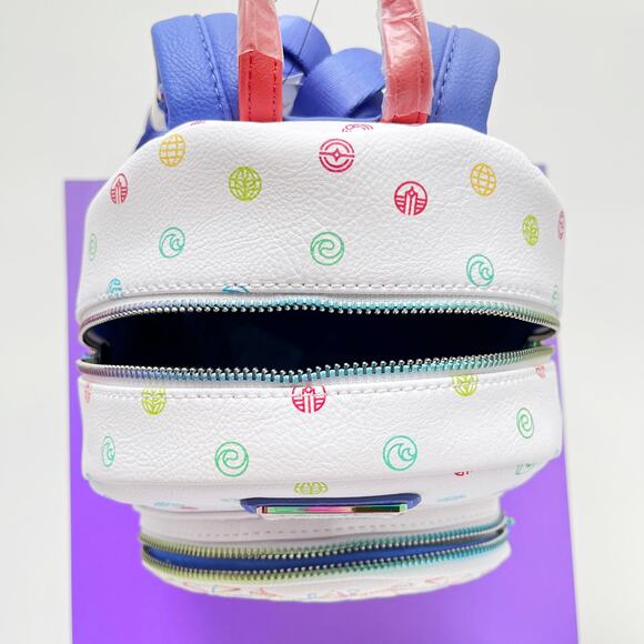 Loungefly Disney Epcot Spaceship Earth Backpack 40th Anniversary Parks Figment - Picture 7 of 11